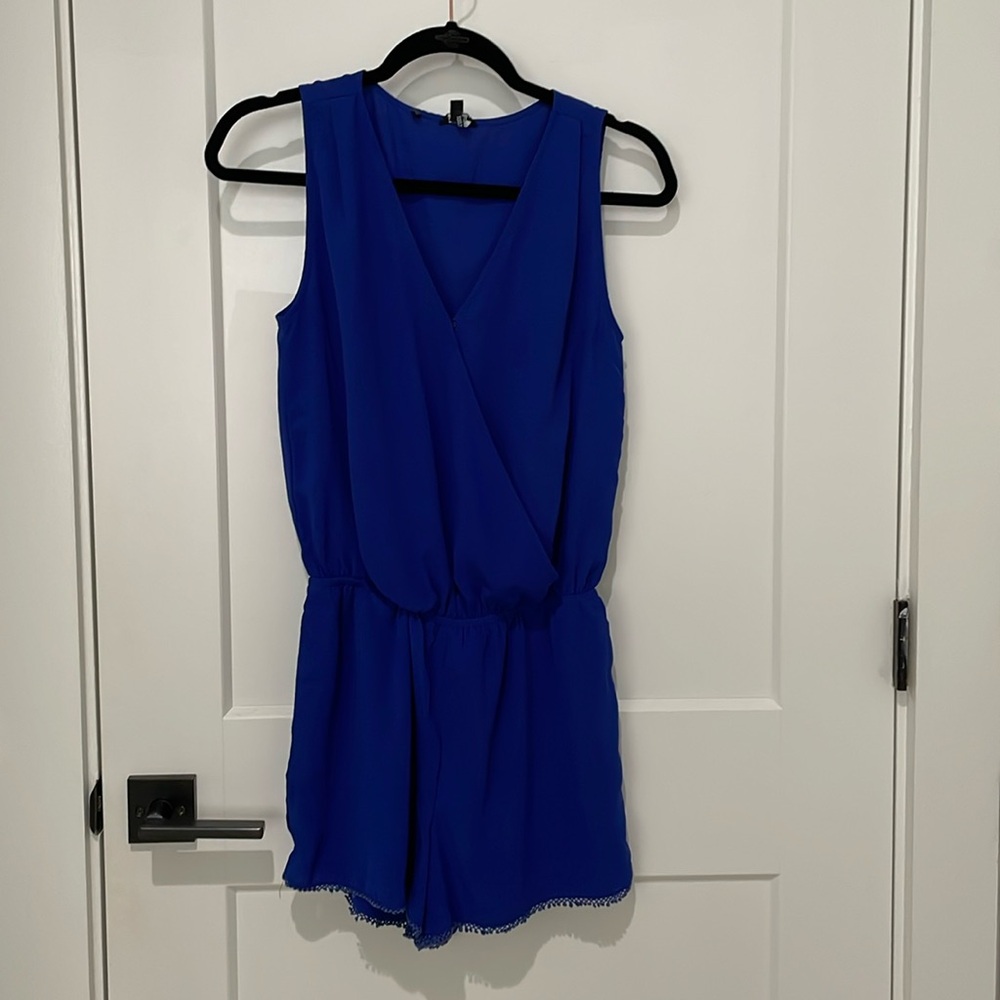 Blue romper